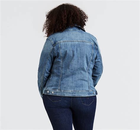 Original Trucker Jacket Plus Size Medium Wash Levis® Us