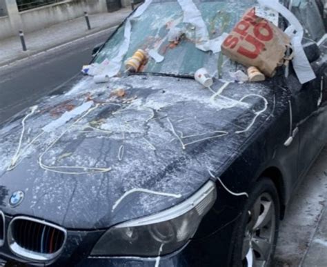 Ce a pățit un șofer de BMW după ce a parcat neregulamentar Timisoara