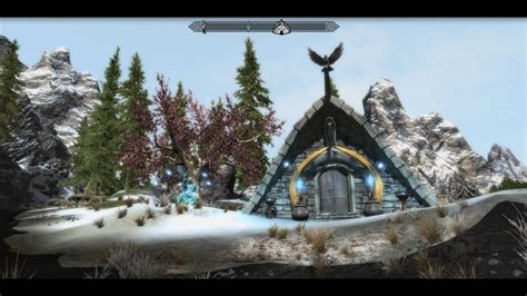 Mortalitasi Necromancer Hut Skyrim House Mod Youtube