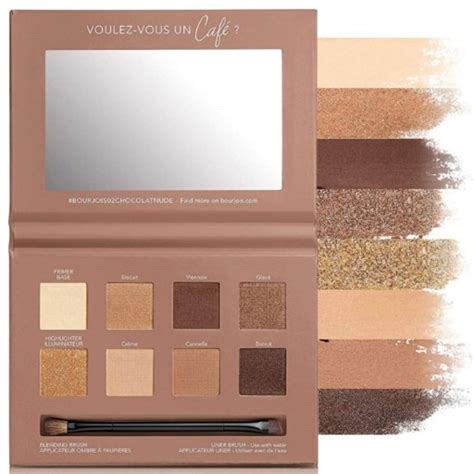 Bourjois Paleta Cieni Do Makijazu Oczu Rue De Cafe CHOCOLAT NUDE EDITION 02 3614228410694