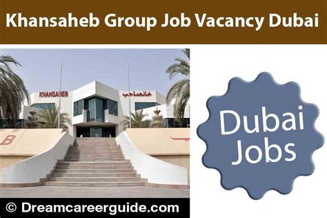 Khansaheb Group Careers Latest Dubai Jobs Online