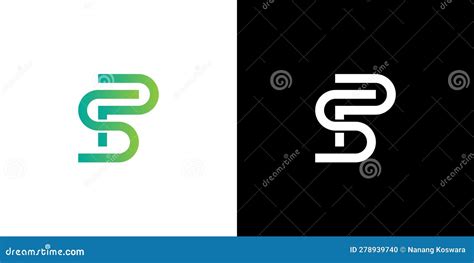 Sp Logo Sp Monogram Initial Sp Logo Letter Sp Logo Icon Vector