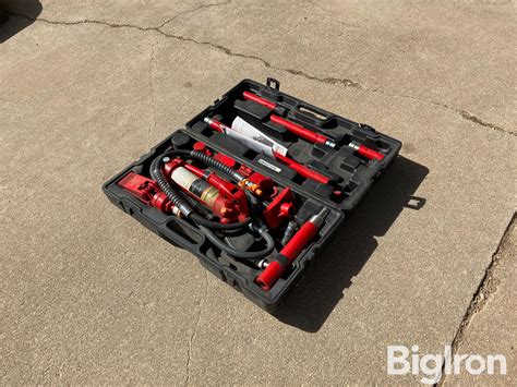 Pittsburgh Automotive Ton Portable Hydraulic Equipment Kit Bigiron