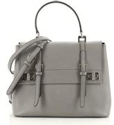 Prada Half Flap Double Turn Lock Satchel Saffiano Leather Large Shopstyle