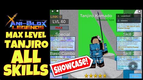 Tanjiro Kamado Showcase Max Level Star Unit Banner In Ani Blox