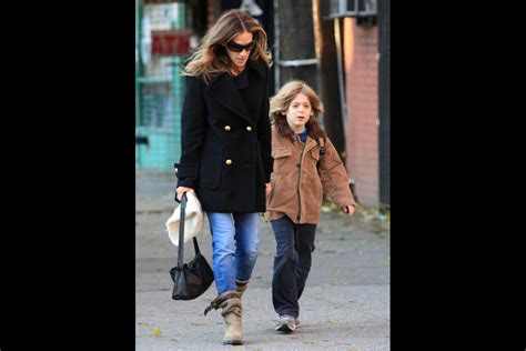 Photo Sarah Jessica Parker et son fils James à New York le 28