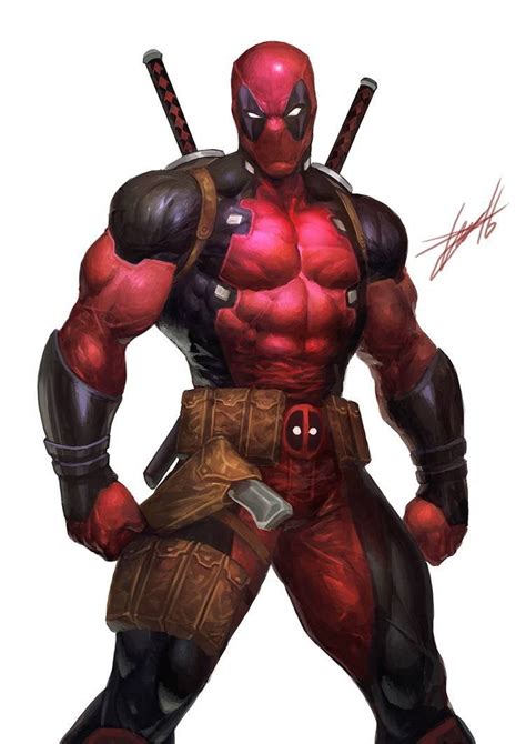 Badass Deadpool Fanart Deadpool