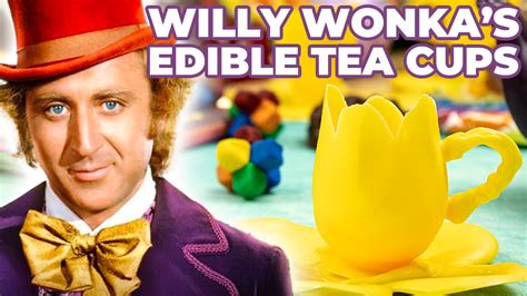 DIY Willy Wonka S Edible Flower Tea Cup YouTube