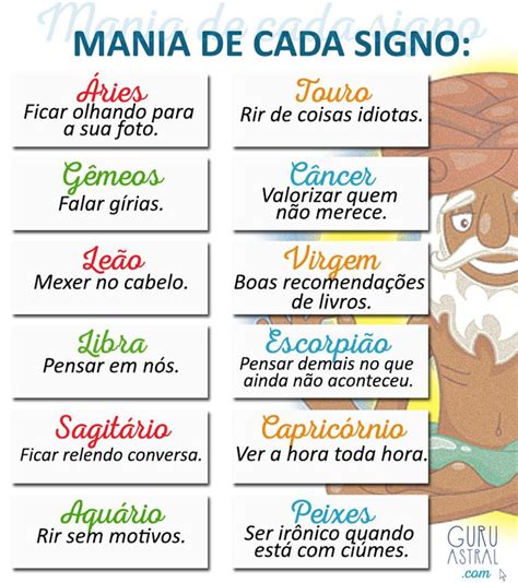 Pin Em Sobre Os Signos