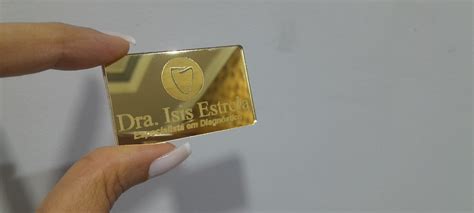 Broche Em Acr Lico Espelhado Personalizado Sua Logomarca