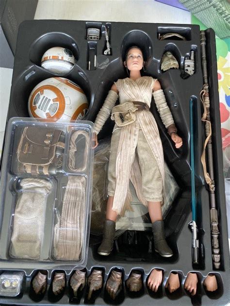 Hot Toys MMS Star Wars The Force Awakens Rey BB Daisy Ridley Disney Hobbies Toys Toys