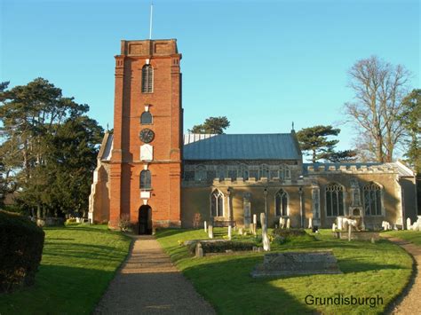 "St. Mary's Church, Grundisburgh" by Peggy Cannell at PicturesofEngland.com