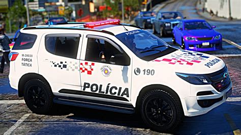 FORÇA TÁTICA EM AÇÃO PMESP GTA 5 POLICIAL YouTube