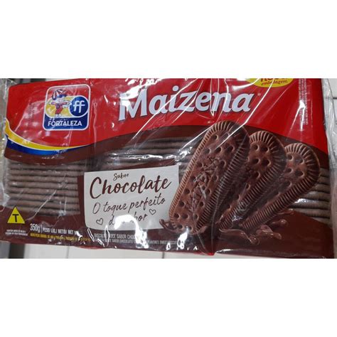 Biscoito Fortaleza Maizena 350G Chocolate Supermercado Mais Perto