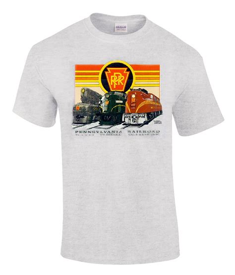 Pennsylvania Rr Triple Header T Shirt 10006 Daylight Sales