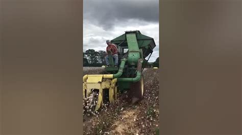 John Deere 22 One Row Cotton Picker Youtube