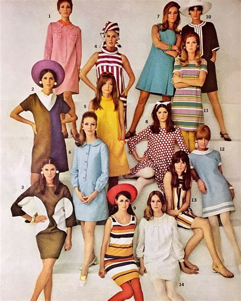 1967 Mode Mod Fashion 1960s Fashion Sixties Fashion