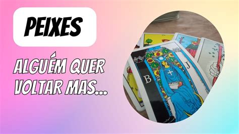 Peixes Algu M Quer Voltar Mas Youtube