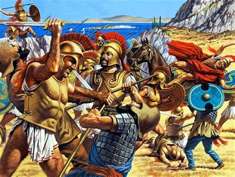 Battle Of Marathon By Roger Payne Ancient Rome Ancient Greece