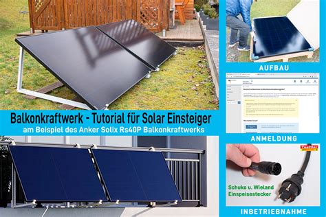 Anker Solix Rs Premium Balkonkraftwerk Aufbau Tutorial Anmeldung Hot