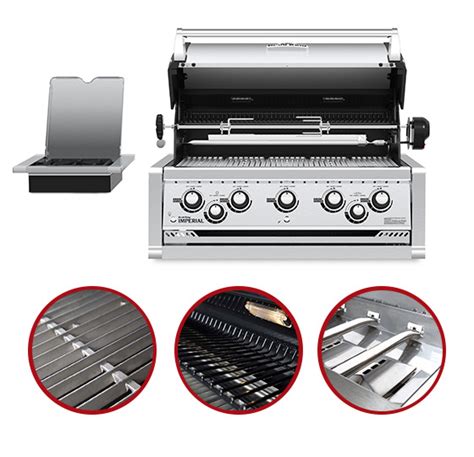 Barbecue encastrable Broil King Imperial 590S Réchaud Rôtissoire