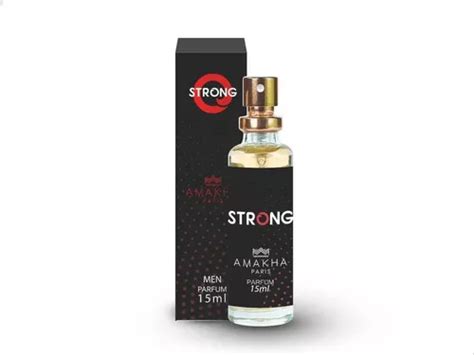 Perfume Strong Amakha Paris 15ml Excelente P Bolso Men Parcelamento