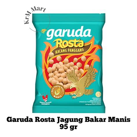 Jual Garuda Rosta Kacang Panggang Rasa Jagung Bakar Manis Bungkus