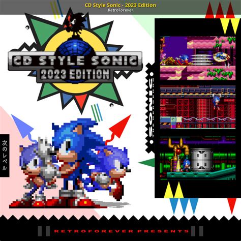 Cd Style Sonic 2023 Edition Sonic Cd 2011 Mods