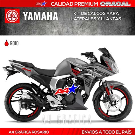 Calcos Yamaha Fazer Fz Fz Edicion Mt A Grafica Rosario