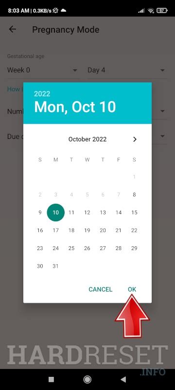 How To Set Pregnancy Due Date On Flo Ovulation Period Tracker