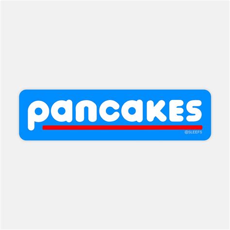 Pancakes Sticker Sleefs