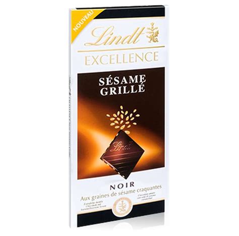 Chocolat Noir Au S Same Grill Lindt G La Belle Vie Courses