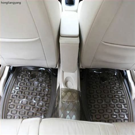 PVC Non slip waterproof 46*46CM universal rear seat car floor mats car ...