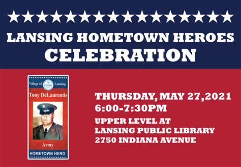 Lansing To Host Ceremony Honoring 100 Servicepeople As Part Of Hometown