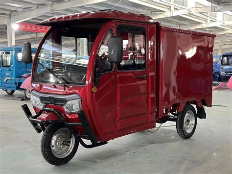 New 2023 Eec Post Delivery Box Type Cabin Cargo Tricycle 60v1000w