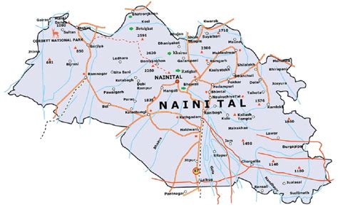 Nainital-Tourist-Map - Nainital.Info