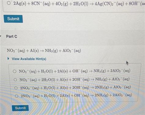 Solved Balance Each Of The Following Redox Reactions Chegg