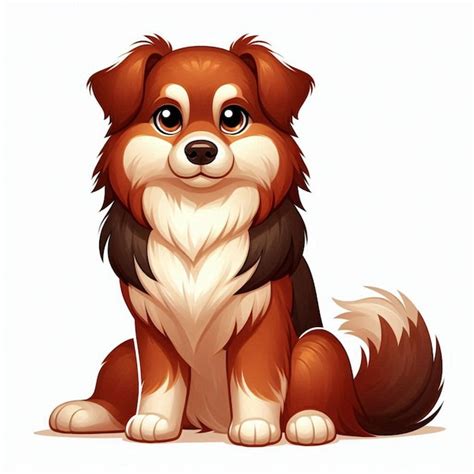 Dog Vector Cartoon Illustration Premium Ai Generated Vector