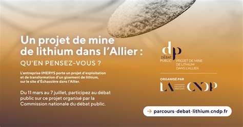 Un Projet De Mine De Lithium Dans Lallier Quen Pensez Vous