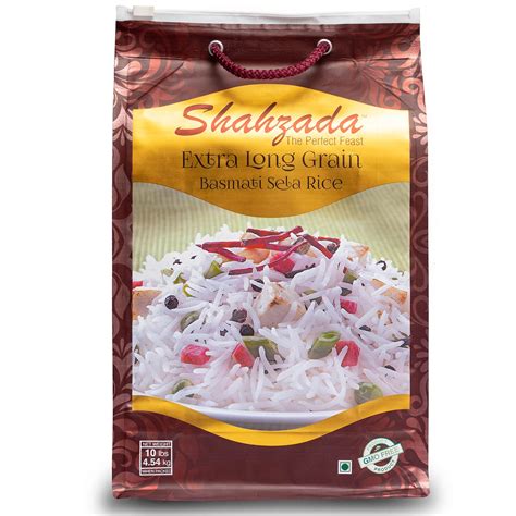 Shahzada Basmati Sela Rice Lbs Extra Long Grain Sturdy Non