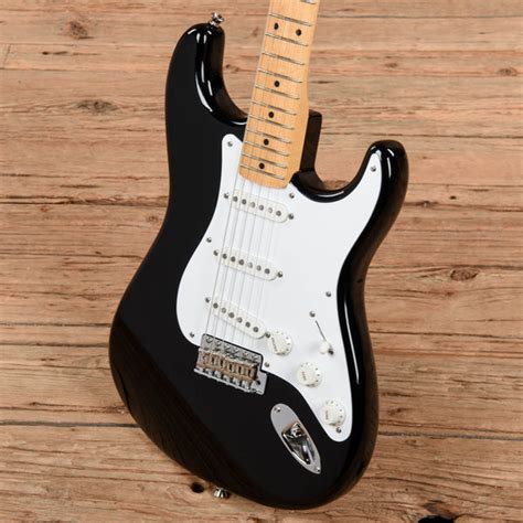 Fender American Vintage '56 Stratocaster Black 2015 – Chicago Music Exchange