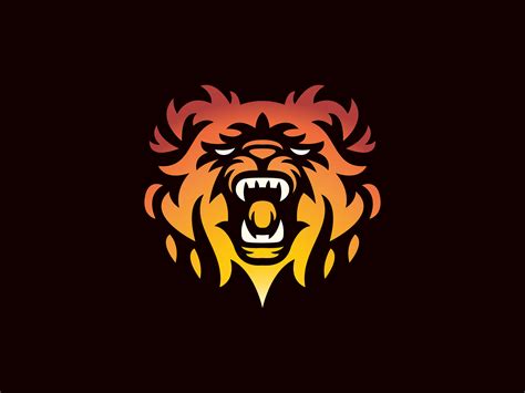 Mad Bear Logo by Vyraz on Dribbble