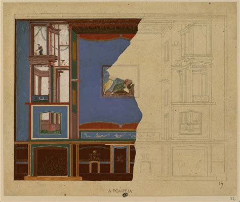 PA 21 Wall Painted By Duban Between 1823 And 1828 The Central Painting