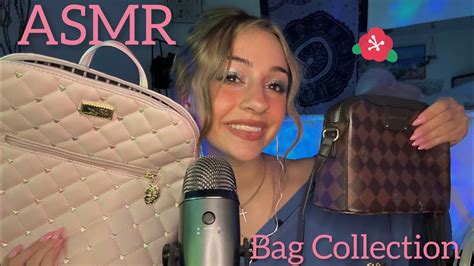 Asmr 👛 My Favorite Bags 👜• Tingly Tapping And Scratching Youtube