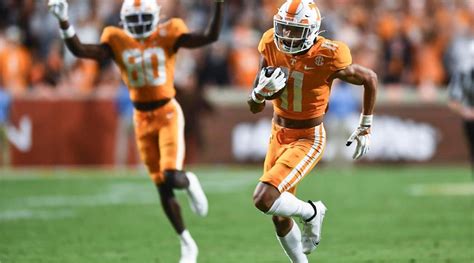 Jalin Hyatt Wide Receiver Tennessee | NFL Draft Profile & Scouting Report