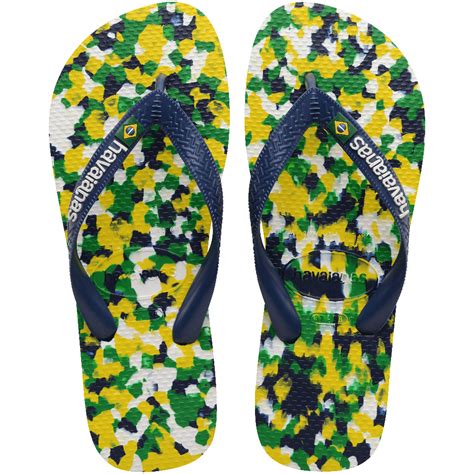 Havaianas 哈瓦仕 巴西人字拖 官方唯一授權 男款 迷彩藍0052 Havaianas官方唯一授權專賣店