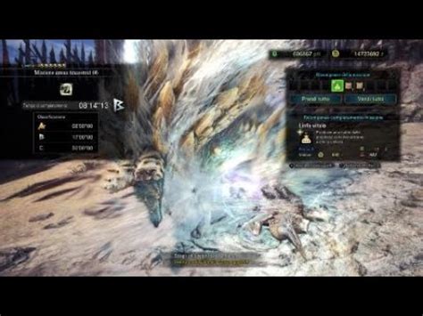 MHW Iceborne Zinogre Arena Solo Long Sword YouTube