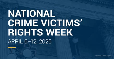 National Crime Victims Rights Week Ovc