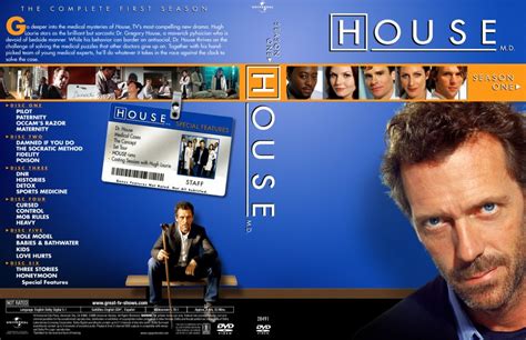 House Md Season One Custom 1x6 Tv Dvd Custom Covers 2118house