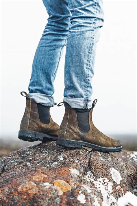 Blundstone 1615 Boot Dark Olive Chelsea Boots Blundstone Boots